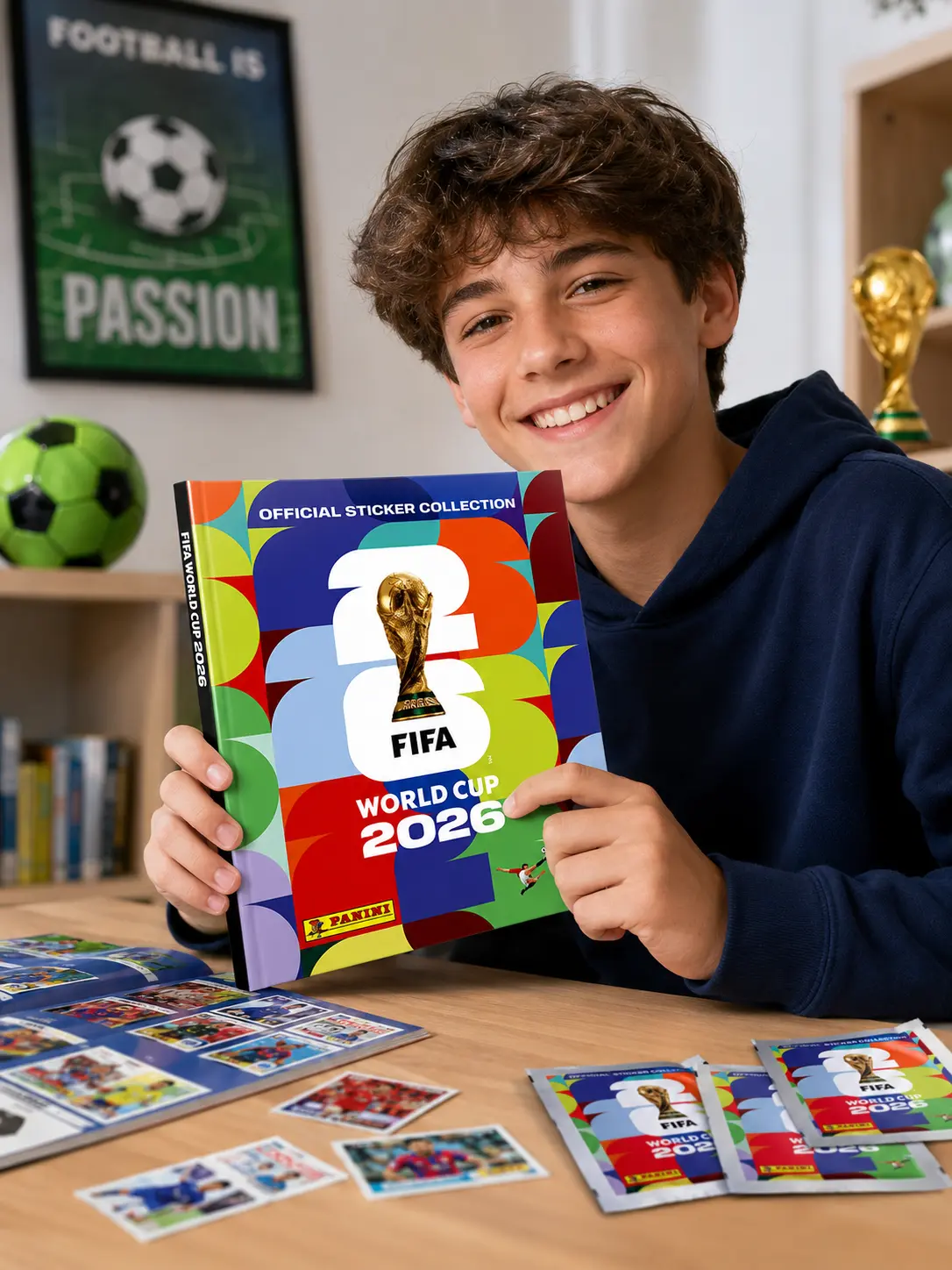 Álbum Panini FIFA World Cup 2026 Tapa Dura - Imagen 2