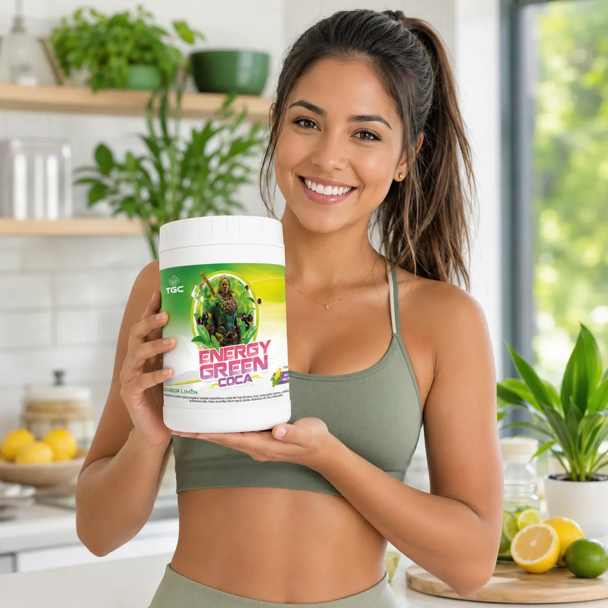 Energy Green Coca TGC 300 g - Imagen 2