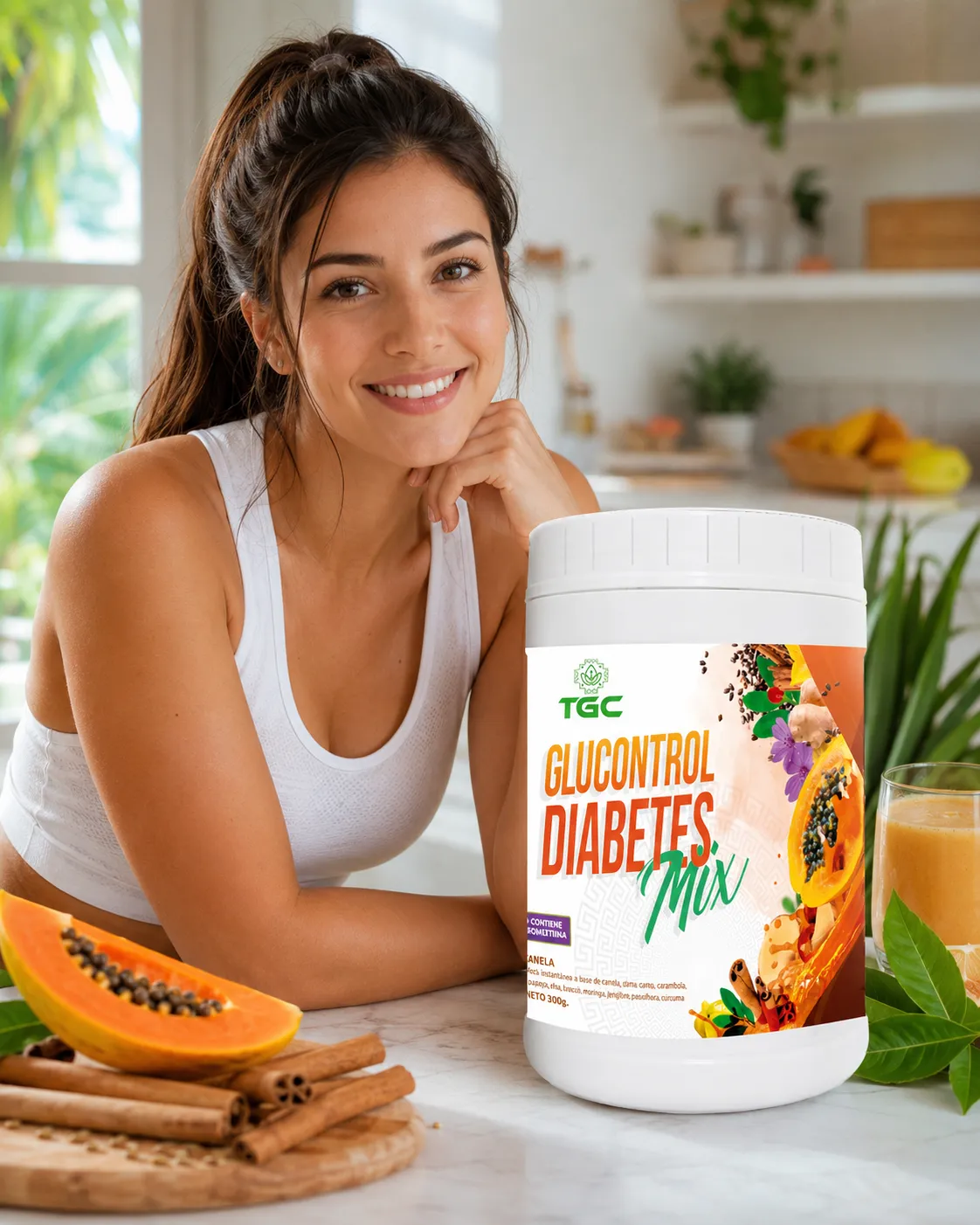 Glucontrol Diabetes Mix TGC 300 g - Imagen 7