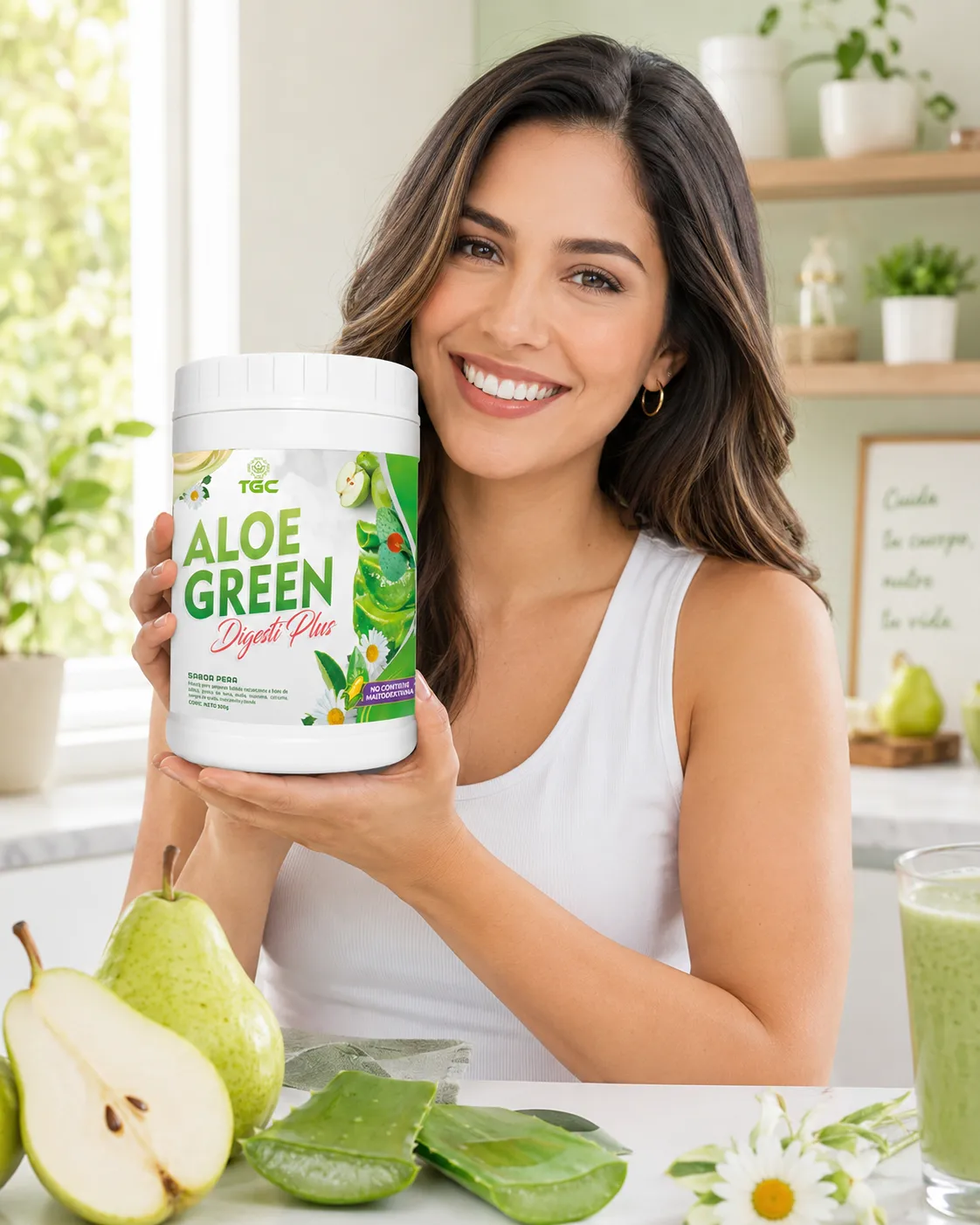 Aloe Green Digesti Plus TGC 300 g - Imagen 2