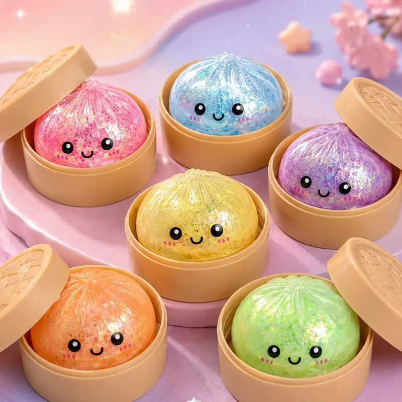 Dumpling Squishy Kawaii Antiestrés – Color Sorpresa